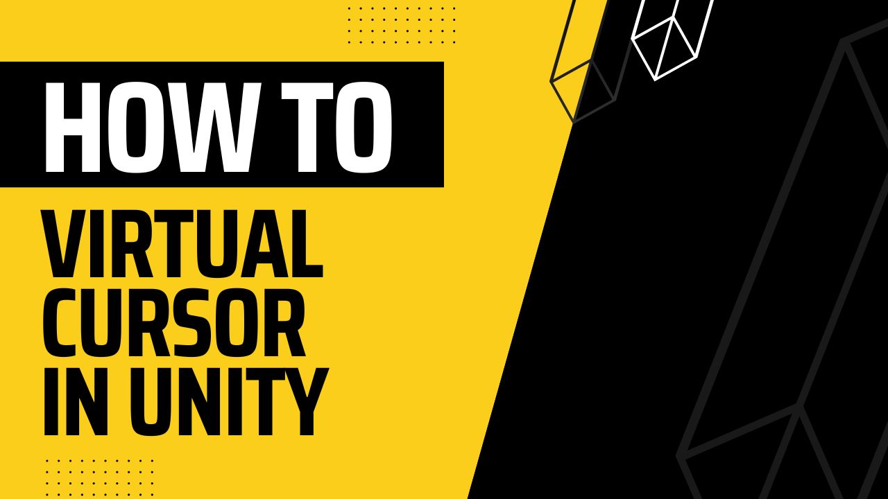 Implementing a virtual cursor in Unity